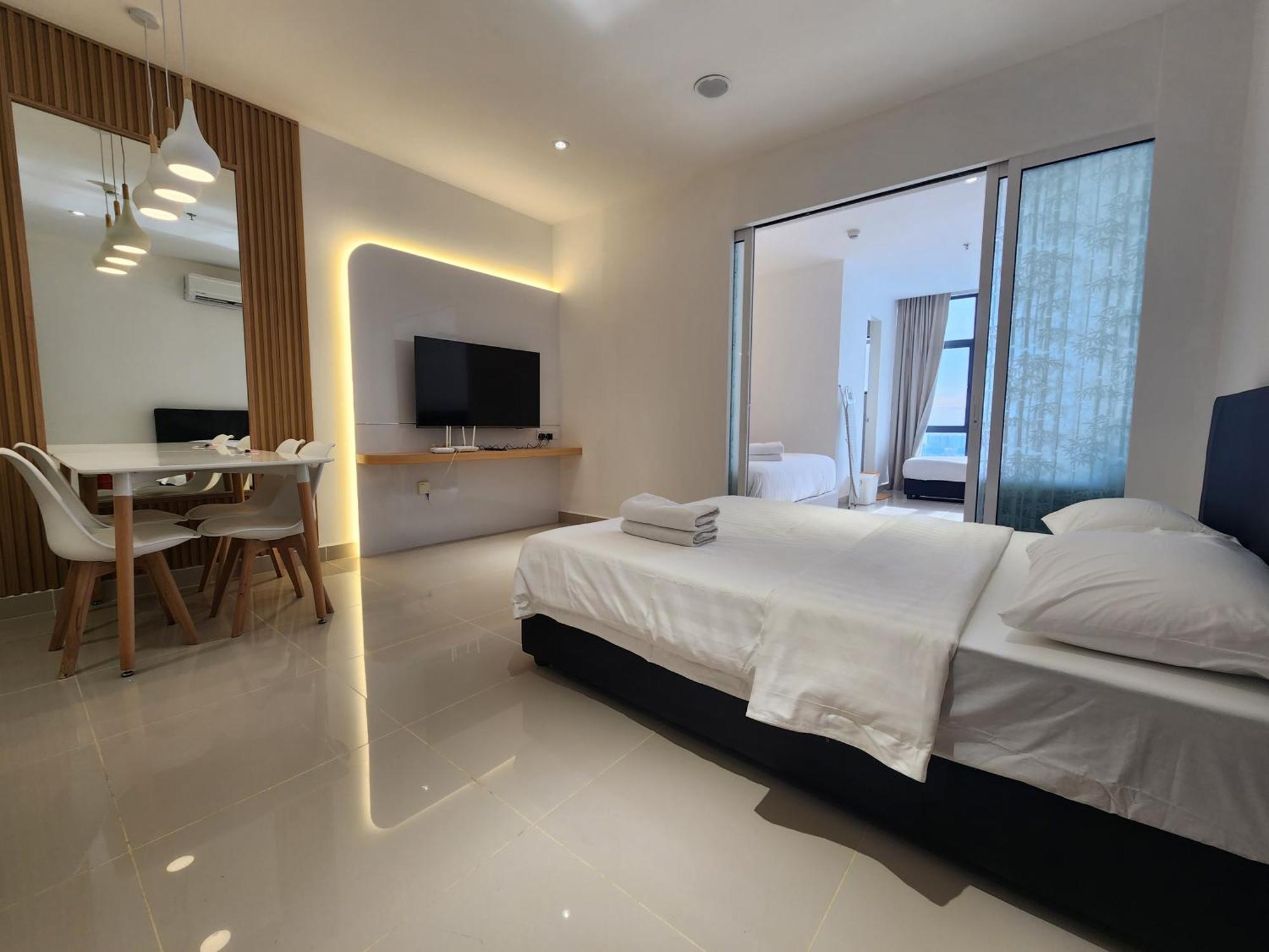 The Shore Kota Kinabalu City Centre By Lw Suites Oda fotoğraf