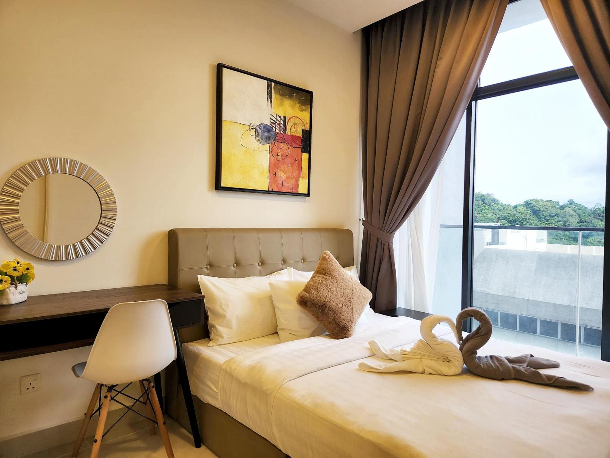 The Shore Kota Kinabalu City Centre By Lw Suites Oda fotoğraf
