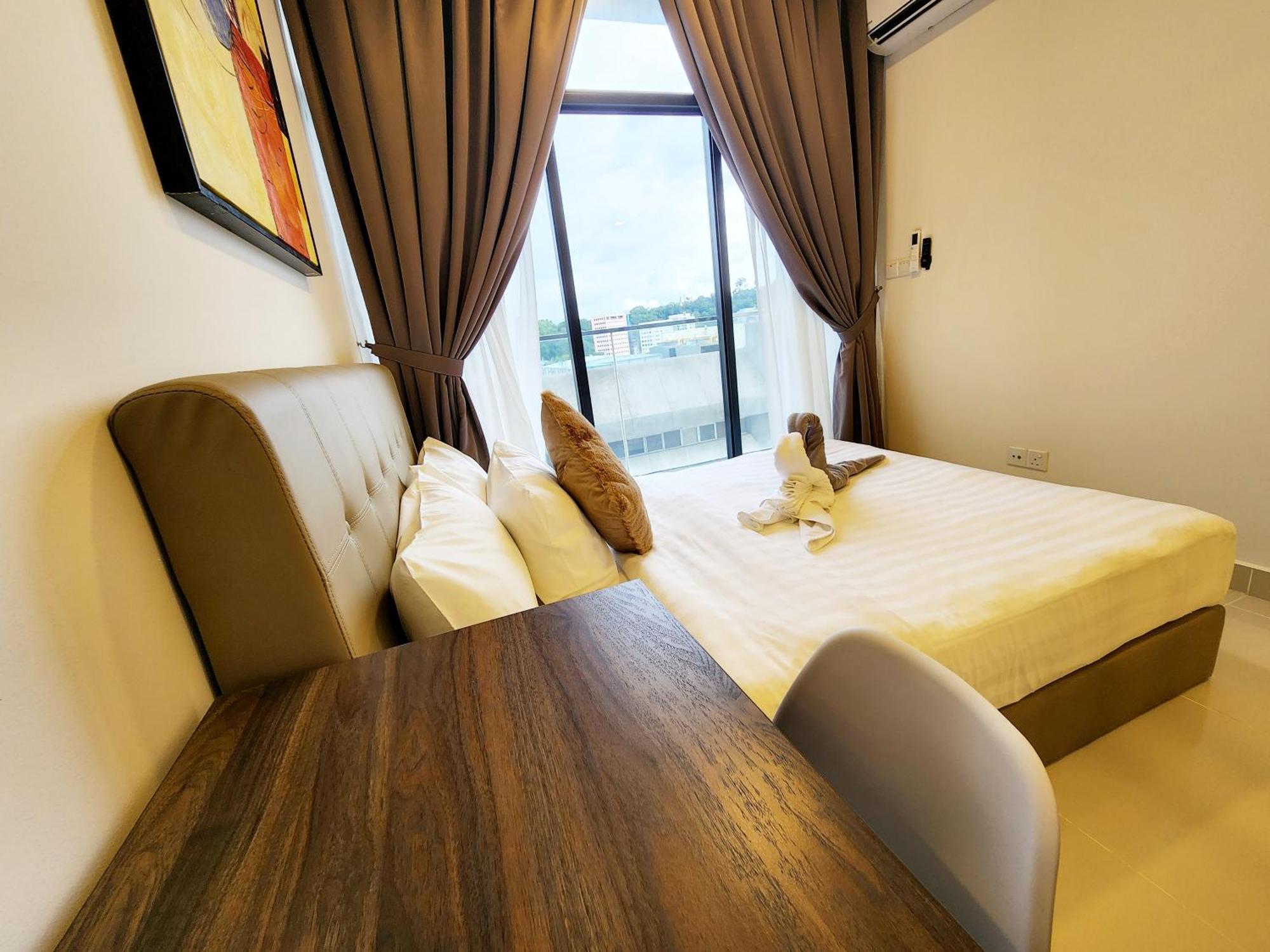 The Shore Kota Kinabalu City Centre By Lw Suites Oda fotoğraf