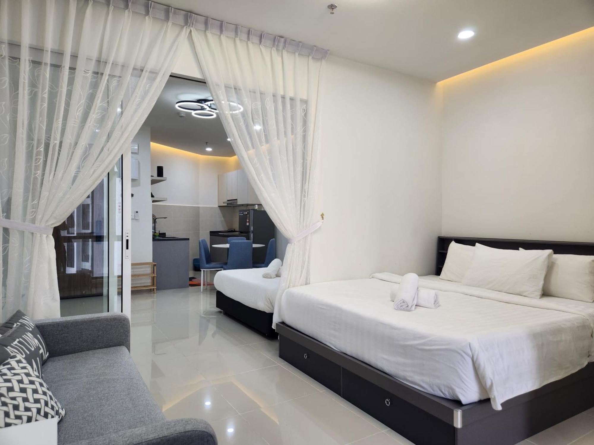 The Shore Kota Kinabalu City Centre By Lw Suites Oda fotoğraf