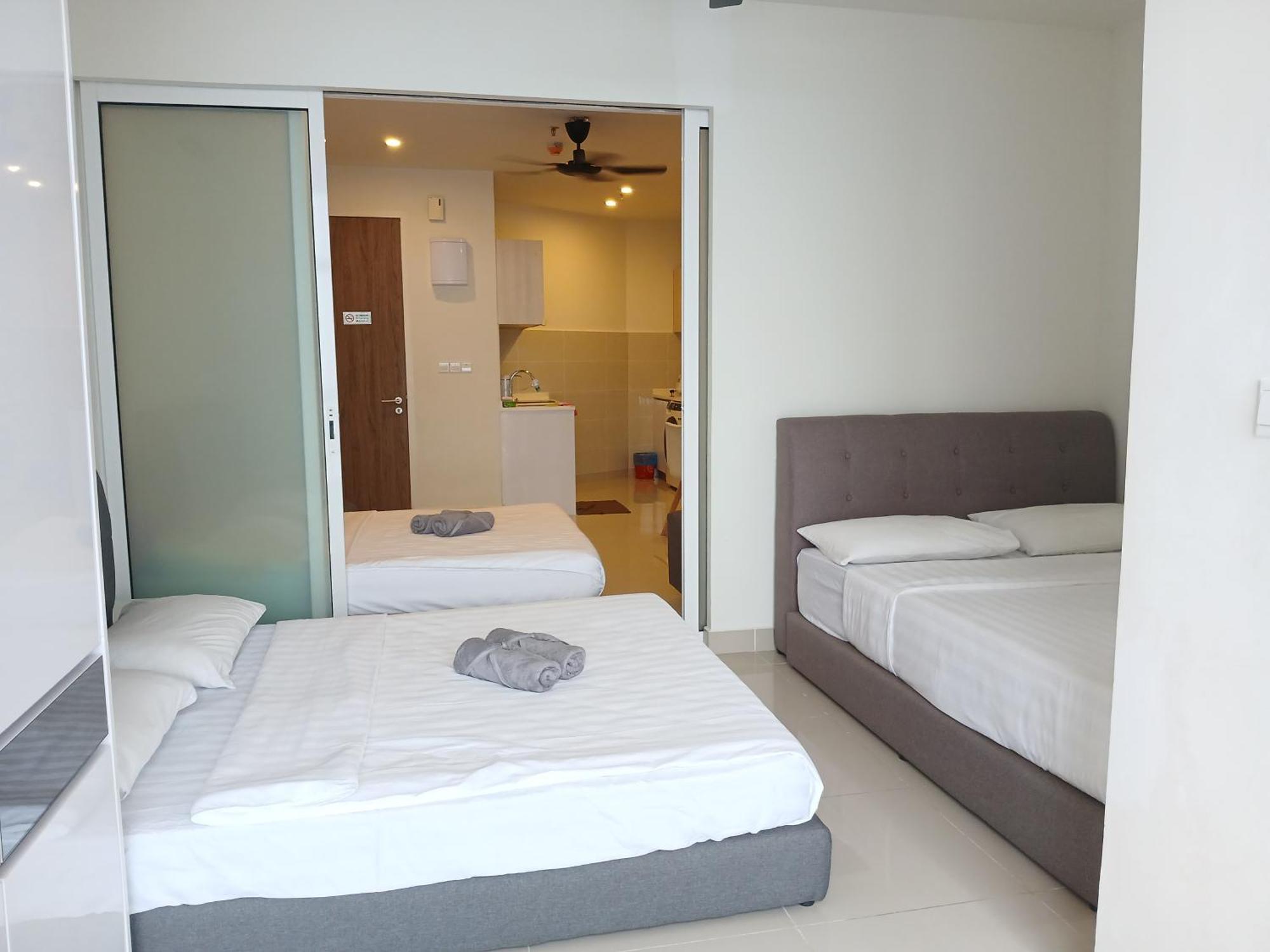 The Shore Kota Kinabalu City Centre By Lw Suites Oda fotoğraf