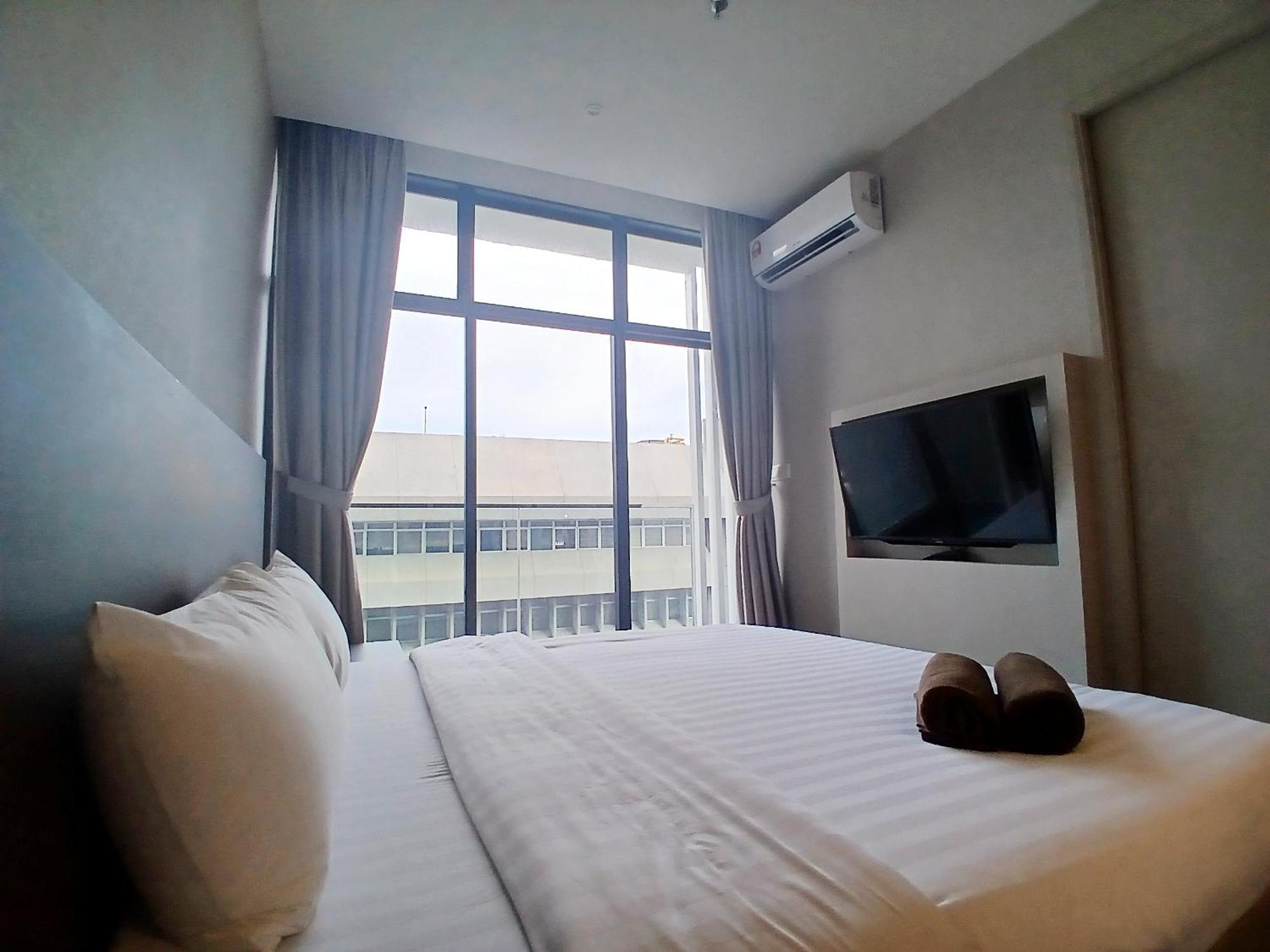 The Shore Kota Kinabalu City Centre By Lw Suites Oda fotoğraf