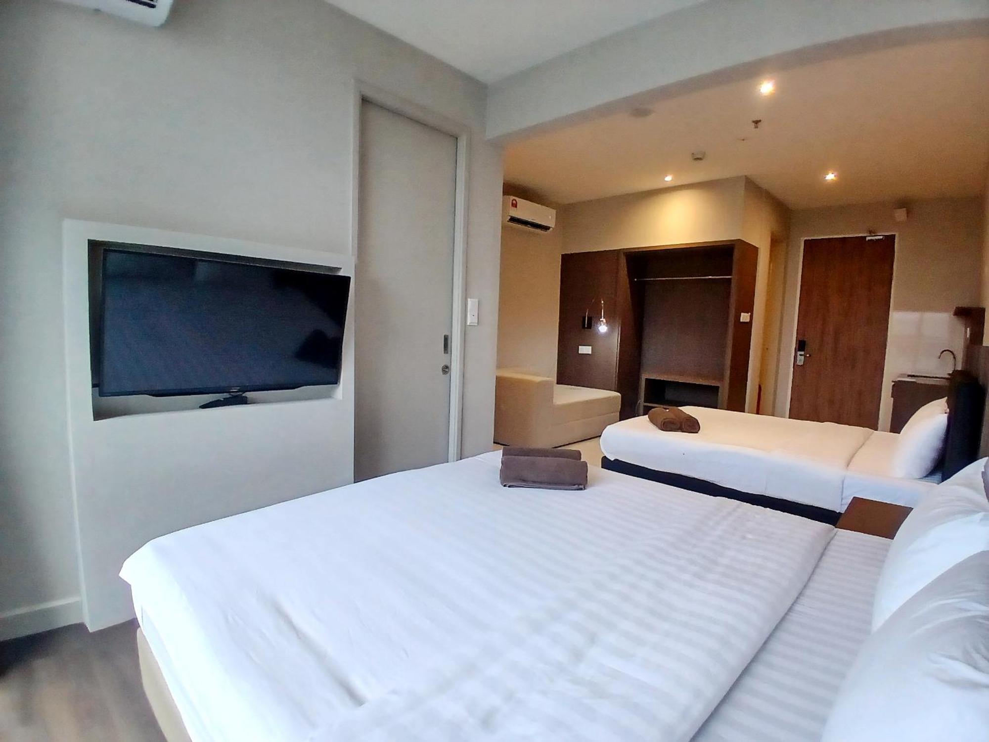 The Shore Kota Kinabalu City Centre By Lw Suites Oda fotoğraf